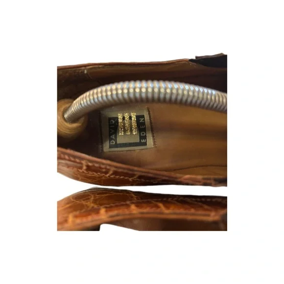 DAVID EDEN Loafers (12, Brown, Crocodile) - Picture 5 of 7